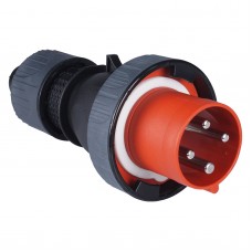 Силовая вилка кабельная GT, 125А, 3P+E, 380–415В AC, IP67, TP Electric (3137-301-1699)