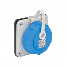 Розетка фланцевая SCHUKO 2P+E, 16А, 200-250В AC, IP68, TP Electric (3101-375-0900)