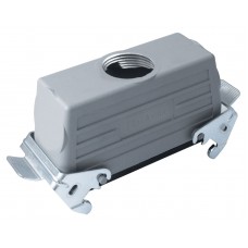 Корпус кабельного гнезда HDC 24P+E, 16А, верхний ввод, IP65, TP Electric (24-2416-30-06P29)