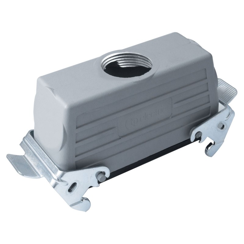 Корпус кабельного гнезда HDC 24P+E, 16А, верхний ввод, IP65, TP Electric (24-2416-30-06P29)