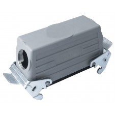 Корпус кабельного гнезда HDC 24P+E, 16А, ввод сбоку, TP Electric (24-2416-32-06P21)