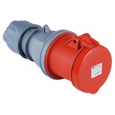 Силовая розетка кабельная, 63А, 3P+N+E, 380–415В AC, IP44, TP Electric (3133-304-1600)