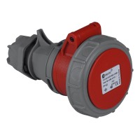 Силовая розетка кабельная, 32А, 3P+E, 380–415В AC, IP67, TP Electric (3127-304-1600)