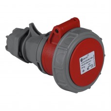 Силовая розетка кабельная, 16А, 3P+E, 380–415В AC, IP67, TP Electric (3123-304-1600)