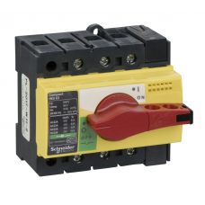 28918 - Выключатель нагрузки INS63, 3P Ith-63 A, Красно/Желтый, Schneider Electric