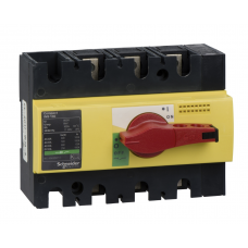 28924 - Выключатель нагрузки INS100, 3P Ith-100 A, Красно/Желтый, Schneider Electric