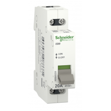 A9S60220 - Выключатель нагрузки iSW, 2P Ith-20 A, Ue-415 В АС, Schneider Electric