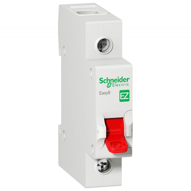 EZ9S16163 - Выключатель нагрузки Easy9, 1P Ith-20 A, Ue-230 В АС, Schneider Electric