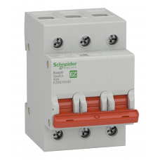 EZ9S16340 - Выключатель нагрузки Easy9, 3P Ith-40 A, Ue-400 В АС, Schneider Electric
