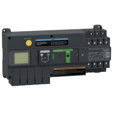 TA10D4L1004TPE - Автоматический ввод резерва TransferPact TA10, 4P, 100 A, с ЖК-дисплеем, Schneider Electric