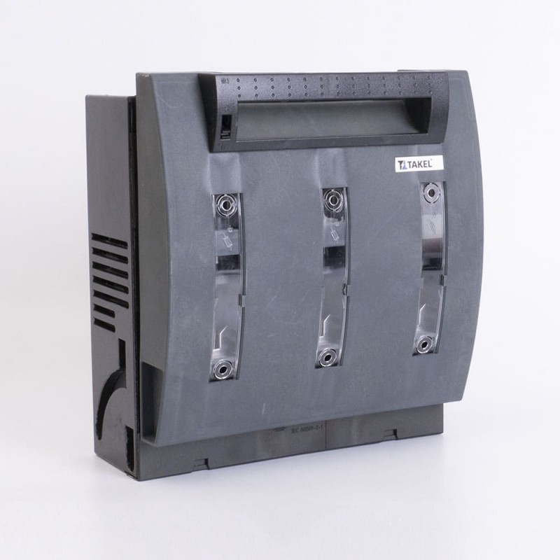 510491 - Горизонтальный блок рубильник на панель 3P In-160 A, NH-00, 690 В АС, TAKEL