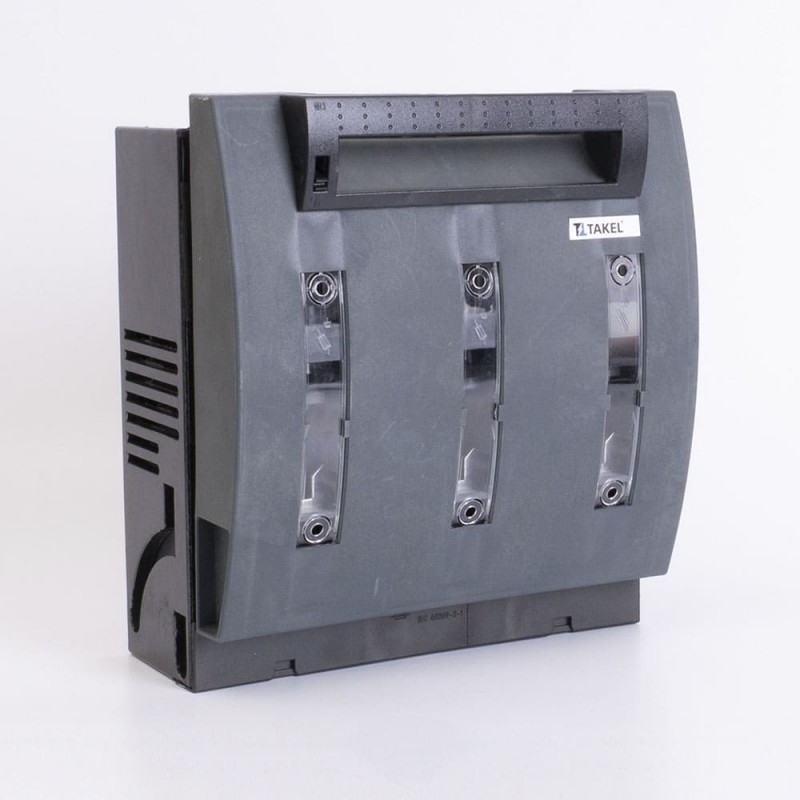 510492 - Горизонтальный блок рубильник на панель 3P In-250 A, NH-1, 690 В АС, TAKEL