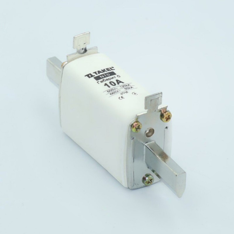 510550 - Предохранитель ножевой 10 A, NH-00, gG, 660В AC, TAKEL