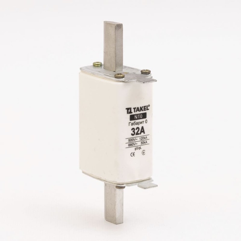 510555 - Предохранитель ножевой 32 A, NH-0, gG, 660В AC, TAKEL
