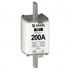 510571 - Предохранитель ножевой 200 A, NH-1, gG, 660В AC, TAKEL