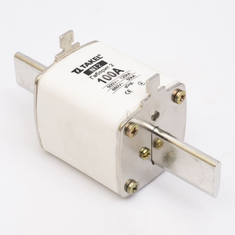 510578 - Предохранитель ножевой 100 A, NH-2, gG, 660В AC, TAKEL