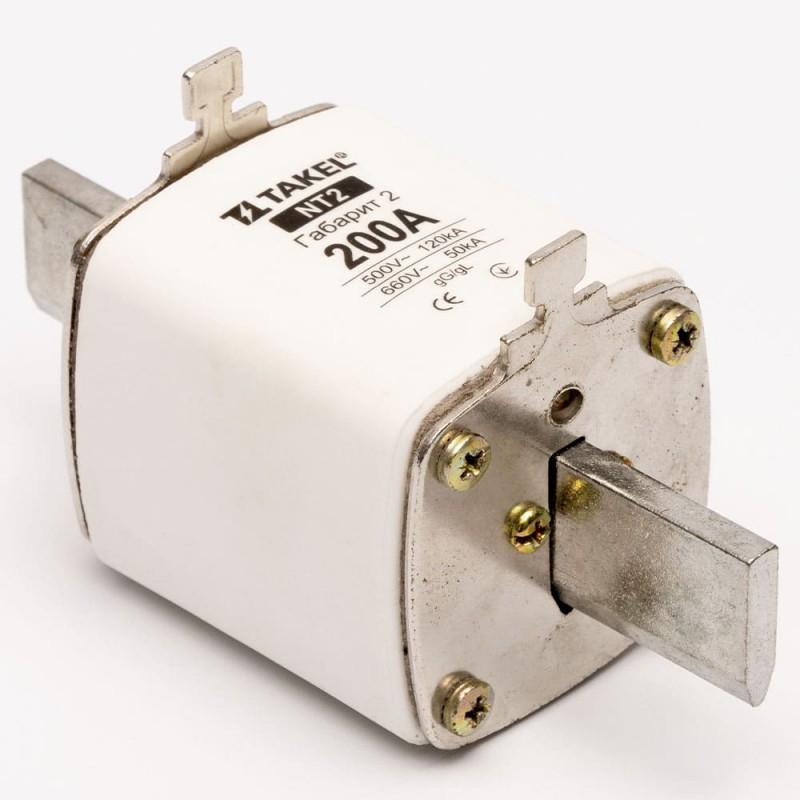 510581 - Предохранитель ножевой 200 A, NH-2, gG, 660В AC, TAKEL