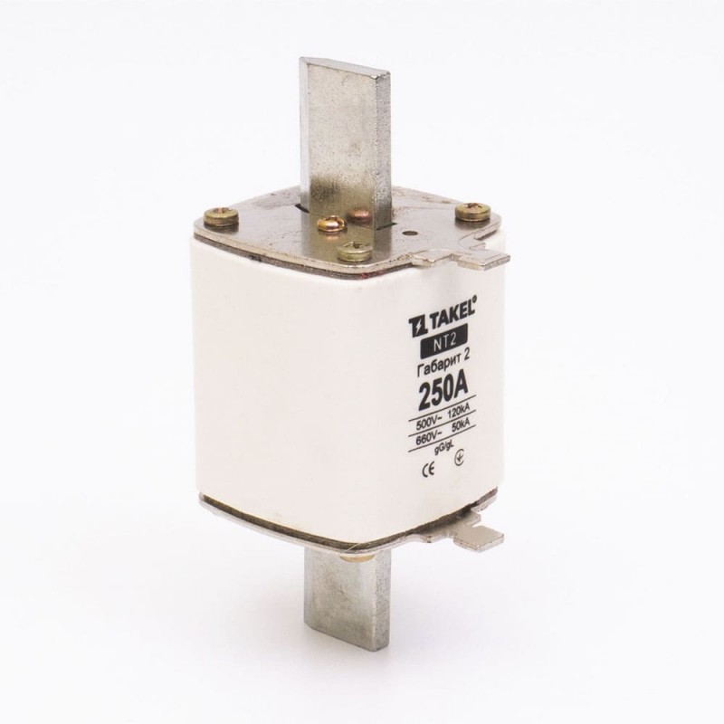 510582 - Предохранитель ножевой 250 A, NH-2, gG, 660В AC, TAKEL