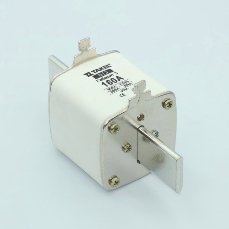 510588 - Предохранитель ножевой 160 A, NH-3, gG, 660В AC, TAKEL