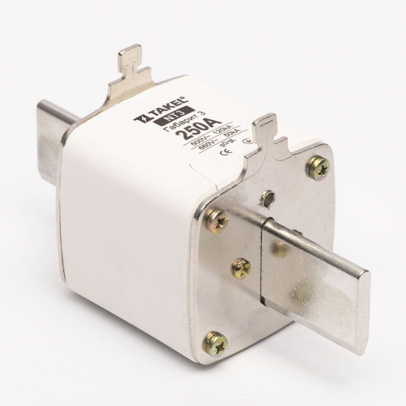 510590 - Предохранитель ножевой 250 A, NH-3, gG, 660В AC, TAKEL