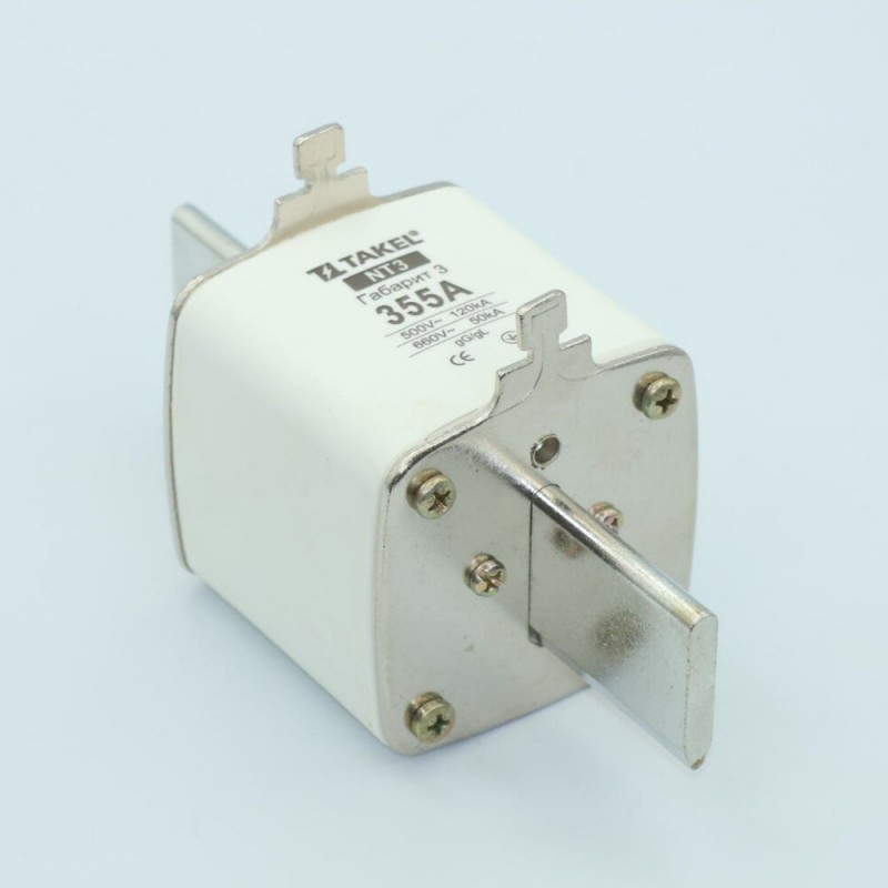 510592 - Предохранитель ножевой 355 A, NH-3, gG, 660В AC, TAKEL