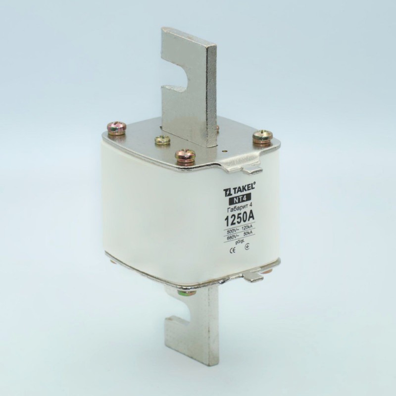 510598 - Предохранитель ножевой 1250 A, NH-4, gG, 660В AC, TAKEL