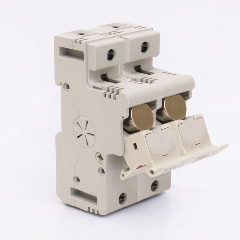 510609 - Держатель цилиндрического предохранителя RT18L-125X, 2P, 125 A, 22×58 мм, 690 В AC, индикация, TAKEL