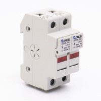 510613 - Держатель цилиндрического предохранителя RT18-20X, 2P, 20 A, 8.5×31.5 мм, 690 В AC, индикация, TAKEL