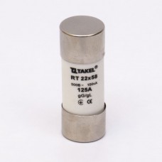 510673 - Предохранитель RT, 125 A, 22×58 мм, gG, 500 В AC, TAKEL