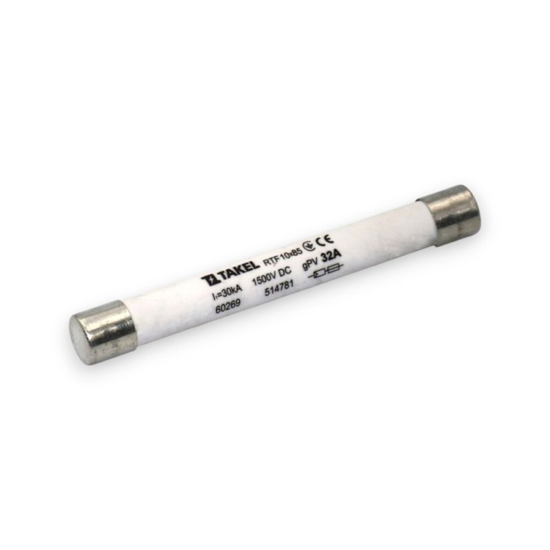 514779 - Предохранитель RTF, 25 A, 10×85 мм, gPV, 1500 V DC, TAKEL