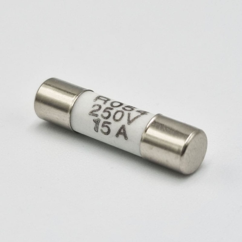 505996 - Предохранитель керамический 15A, 5×20 мм, 250V AC, TAKEL