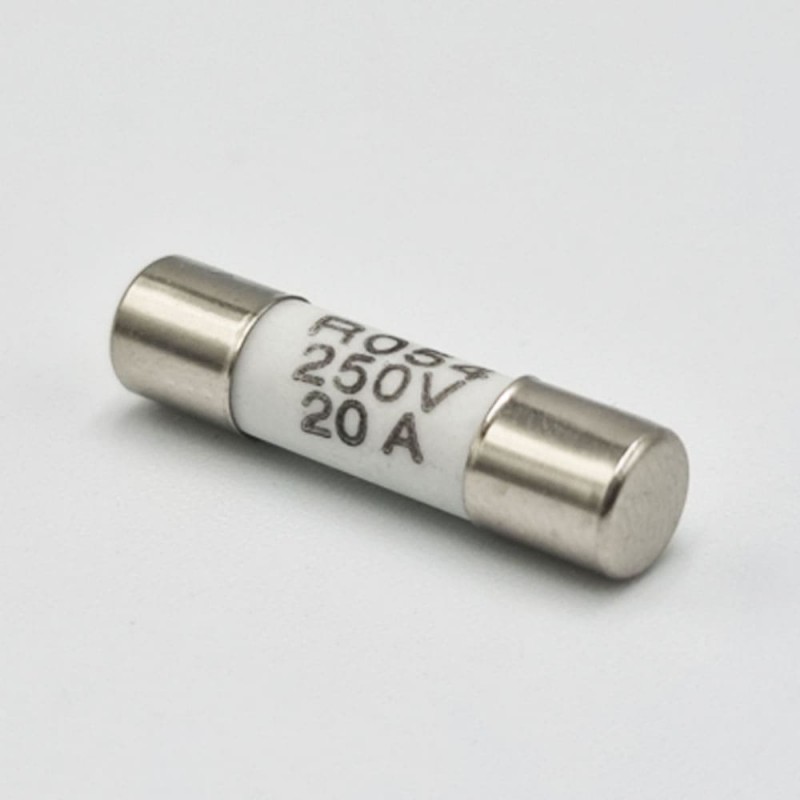 505997 - Предохранитель керамический 20A, 5×20 мм, 250V AC, TAKEL