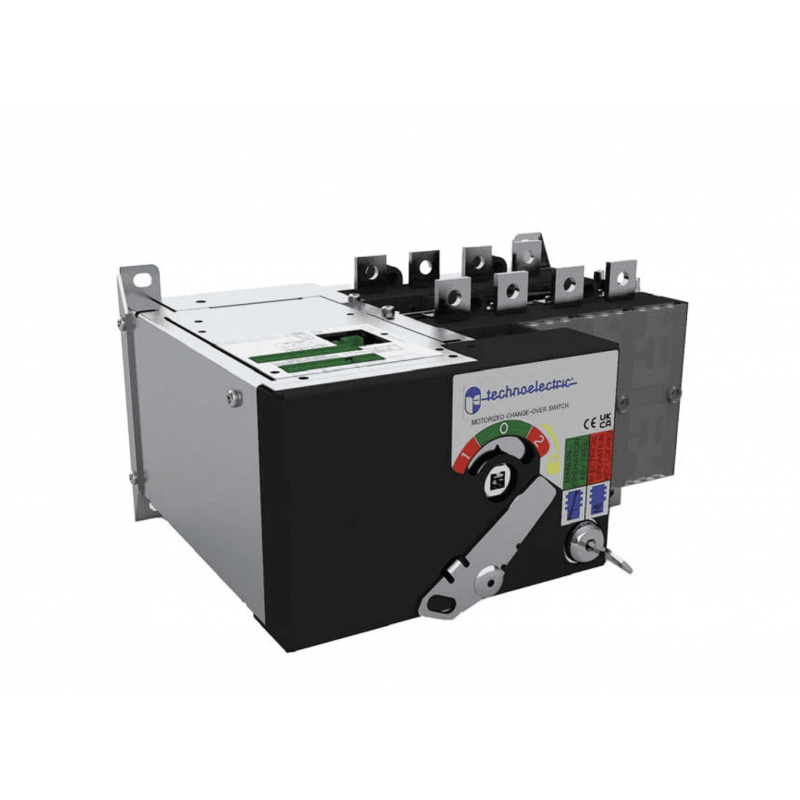 120038MSY - Переключатель нагрузки с мотор-приводом CS2P, 3P Ith-250 A, Uупр-220В АС/24В DC, Technoelectric