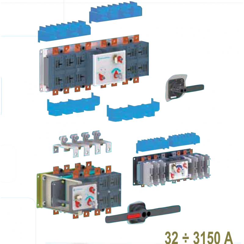 Дополнительный контакт 2NO+2NC для CO/CC/CS 3/4/5/6P, Technoelectric (18567)