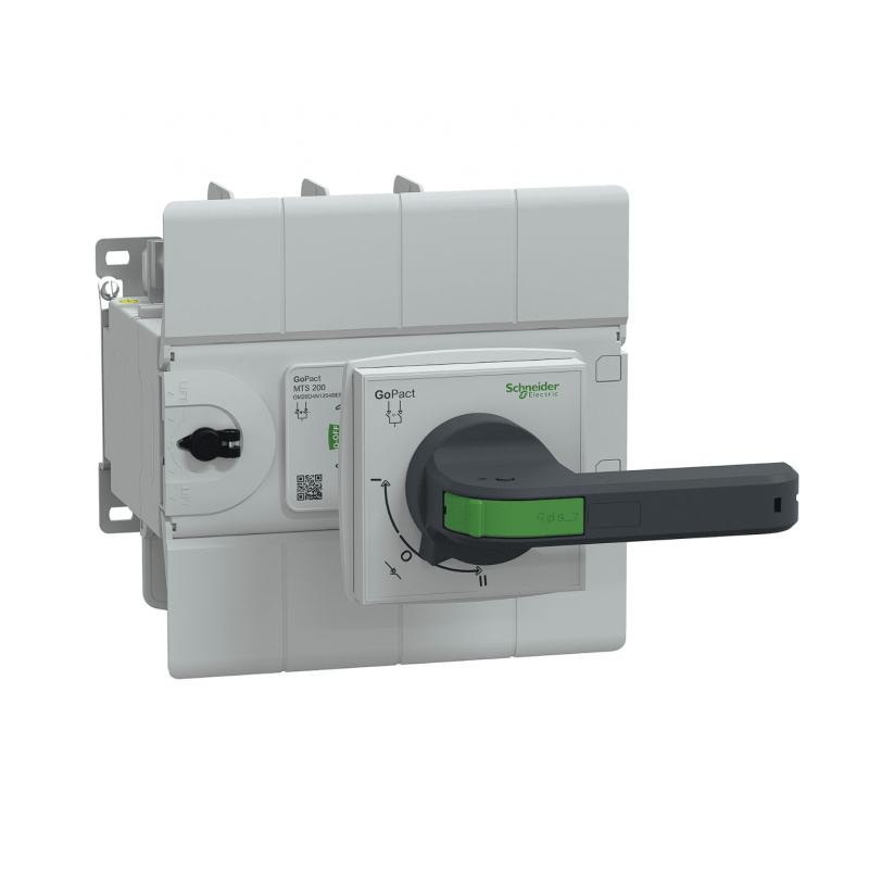 GM20D4N1254BEE - Переключатель нагрузки ручной GoPact MTS, 4P Ith-125 A, Ue-415 В АС, выносная ручка, Schneider Electric
