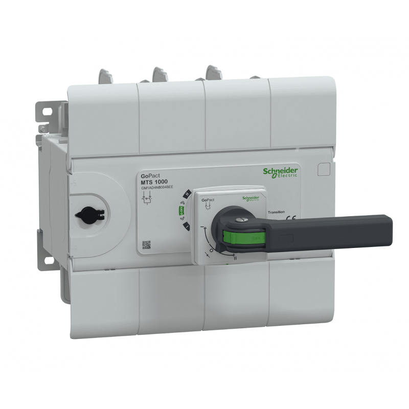 GM63D4N6304BEE - Переключатель нагрузки ручной GoPact MTS, 4P Ith-630 A, Ue-415 В АС, выносная ручка, Schneider Electric