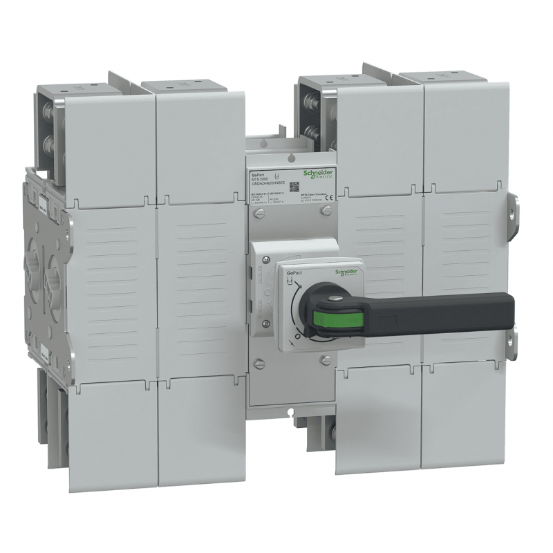 GM2AD4N20H4BEE - Переключатель нагрузки ручной GoPact MTS, 4P Ith-2000 A, Ue-415 В АС, выносная ручка, Schneider Electric