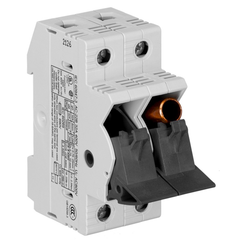 31111 - Разъединитель под предохранитель AMBUS, 1P+N Ie-32 A, 10×38 мм, Wöhner