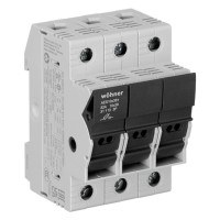 31113 - Разъединитель под предохранитель AMBUS, 3P Ie-32 A, 10×38 мм, Wöhner