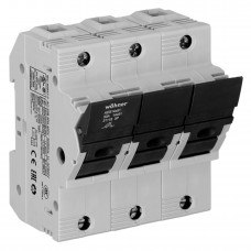 31118 - Разъединитель под предохранитель AMBUS, 3P Ie-50 A, 14×51 мм, Wöhner