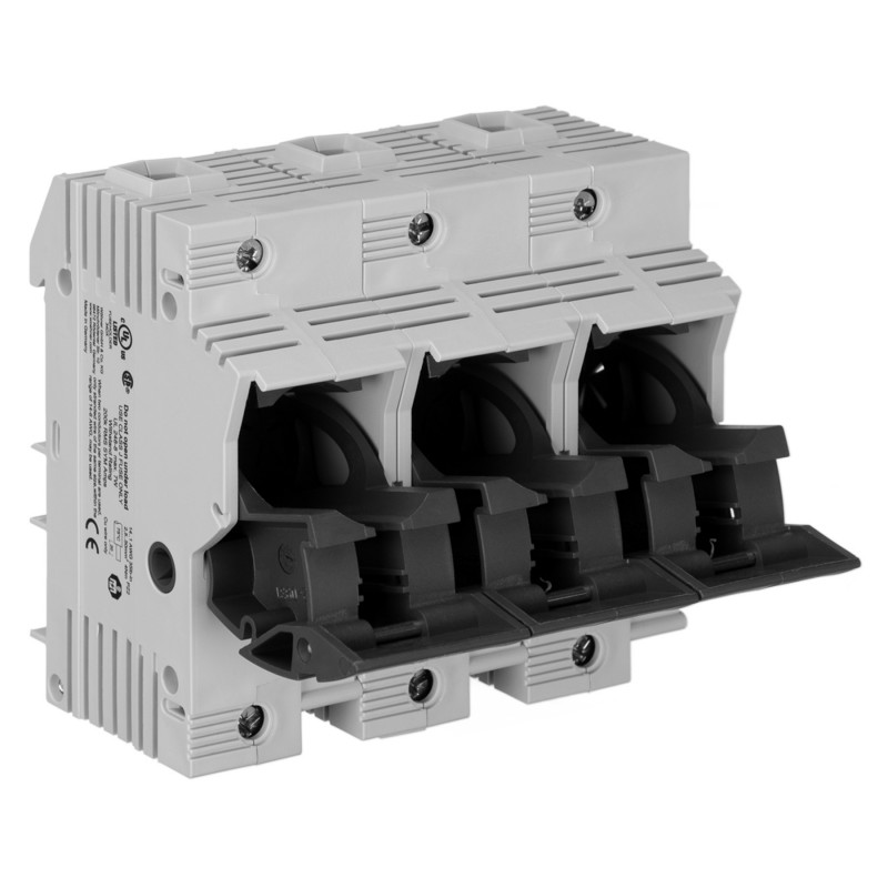 31922 - Разъединитель под предохранитель типа J, 3P Ie-60 A, 27×60 мм, Wöhner