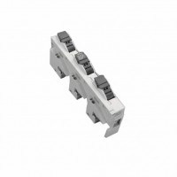 31954 - Разъединитель под предохранитель AMBUS EasyLiner, 3P Ie-32 A, 10×38 мм, монтаж на шинe 60 мм, Wöhner