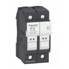 DF102- Разъединитель под предохранитель TeSys DF, 2P Ie-32A, 10×38 мм, Schneider Electric