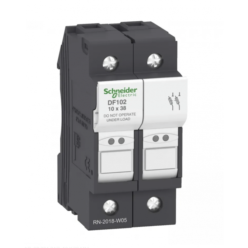 DF102- Разъединитель под предохранитель TeSys DF, 2P Ie-32A, 10×38 мм, Schneider Electric