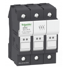 DF83 - Разъединитель под предохранитель TeSys DF, 3P Ie-25A, 8.5×31.5 мм, Schneider Electric