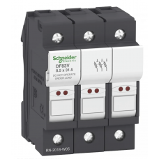 DF83V - Разъединитель под предохранитель TeSys DF, 3P Ie-25A, 8.5×31.5 мм, с индикатором, Schneider Electric