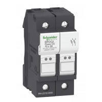 DFCC2 - Держатель предохранителя TeSys DF, 2P Ie-30A, тип Class CC, Schneider Electric