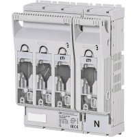 1690900 - Горизонтальный блок рубильник на панель KVL, 4P, Ie-160 A, NH-00, M8, ETI