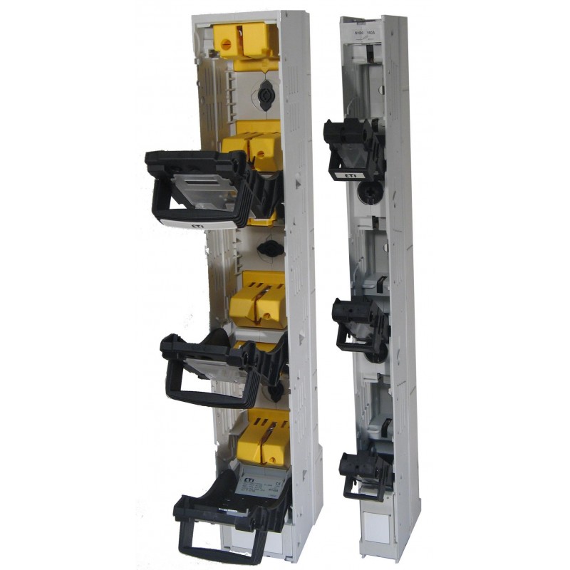 1692310 - Вертикальный блок-рубильник на панель SL3, 1P, Ie-630 A, NH-3, 690 В АС, M12, ETI