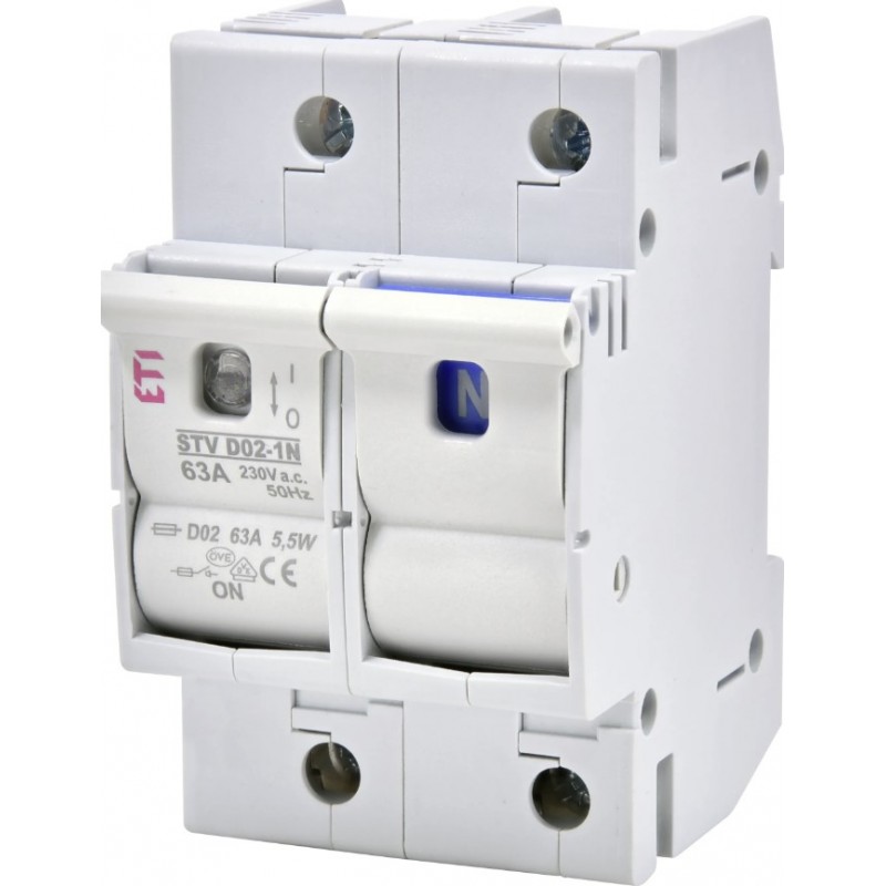 2271002 - Разъединитель STV D02, 63 A, 1P+N, ETI